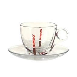 Cappuccino Cups & Saucer-Glass Thmb